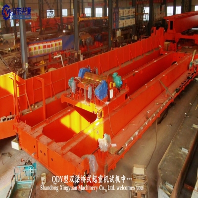 QDY雙梁橋式起重機試機！